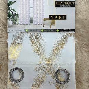 Yari white curtain