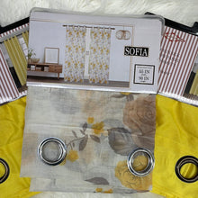Load image into Gallery viewer, Sofia 3 pcs curtain yellow